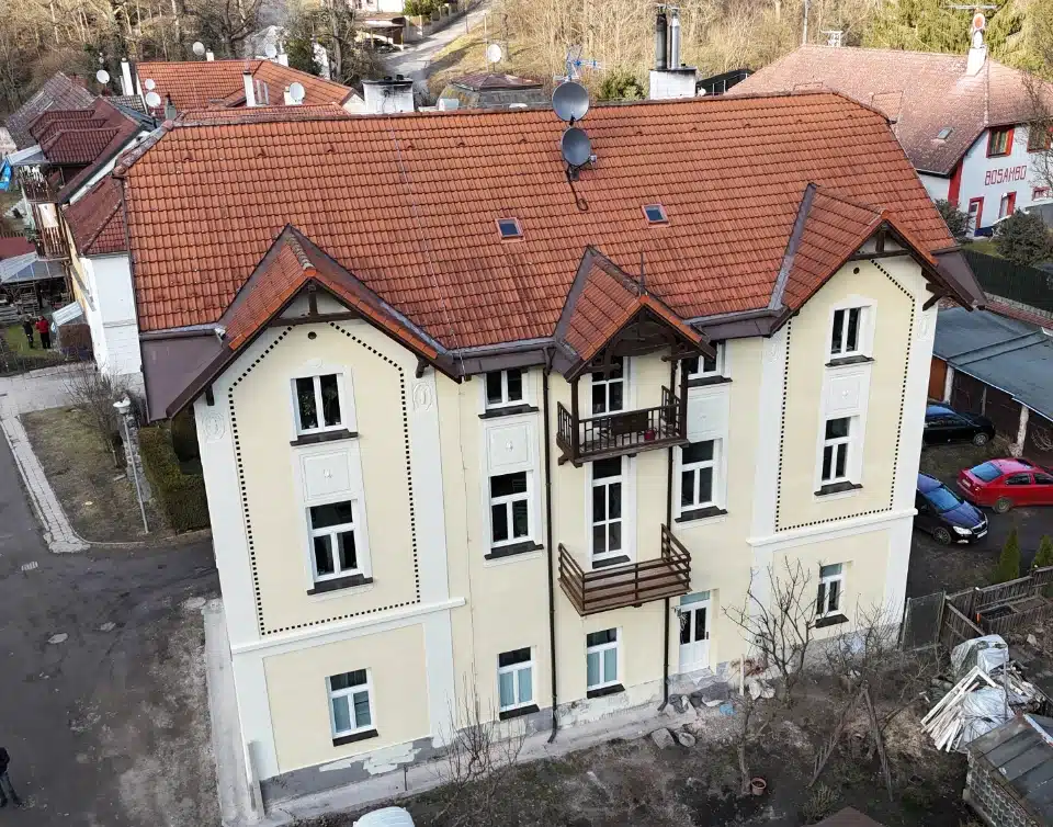 Stavební úpravy domu č.p.1016, Pintova ulice, Tábor